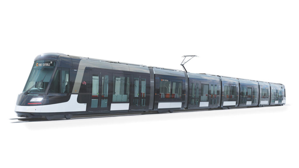 TRAMWAY CITADIS ASLTOM DE STRASBOURG
